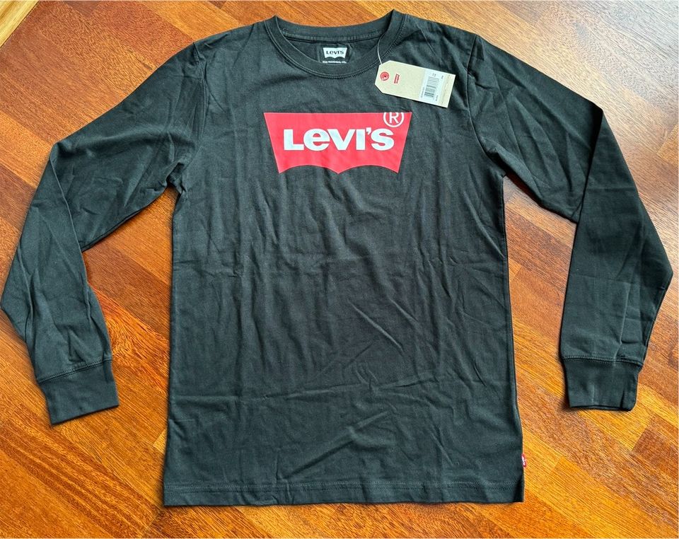Levi’s Longsleeve langarm Shirt Gr164/170 NEU mit Etikett in Wendelstein