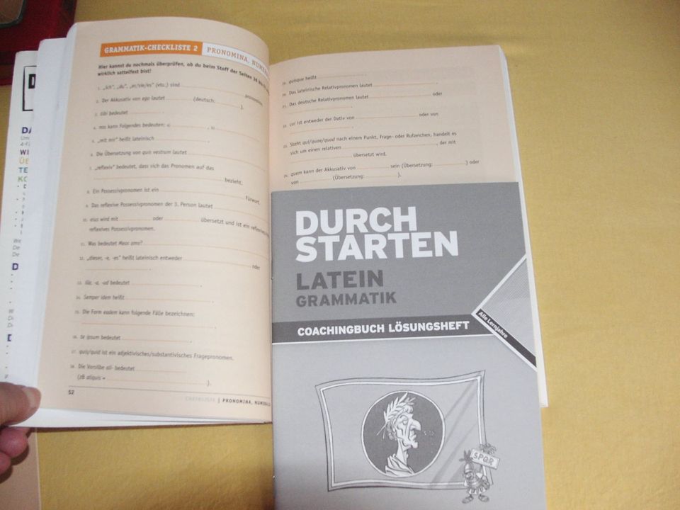 Durch Starten Latein / Grammatik Übungsbuch mit Lösungsheft in Delbrück