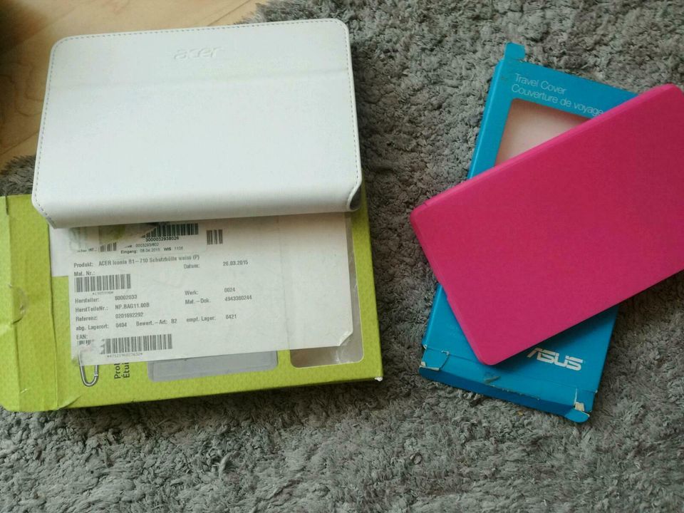 Case hülle Asus Acer Neu Tablet Smartphones Handy Hüllen Pink in Germersheim