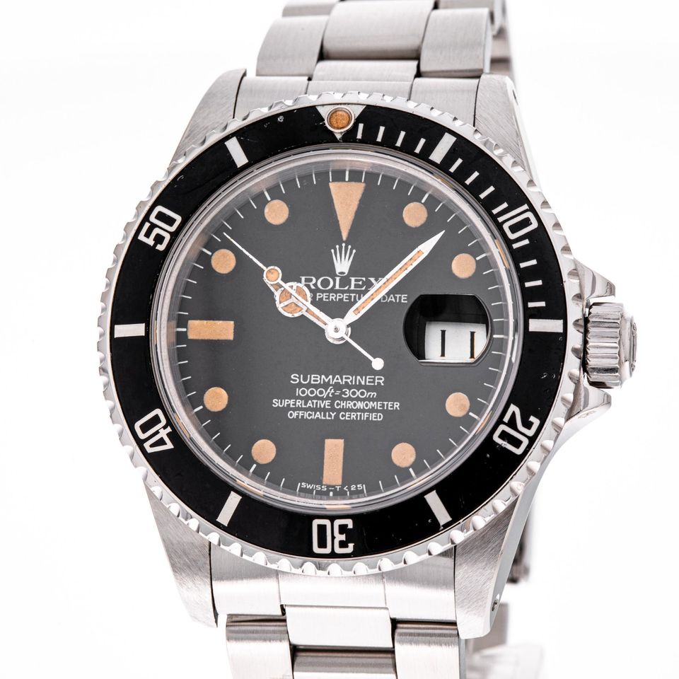 Rolex Submariner Date 40 Tritium 16800 1A Zustand Vintage in Hannover