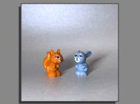 Lego Figuren Tiere - Hase Eichhörnchen (TN-23-1) NR:6 Baden-Württemberg - Ulm Vorschau