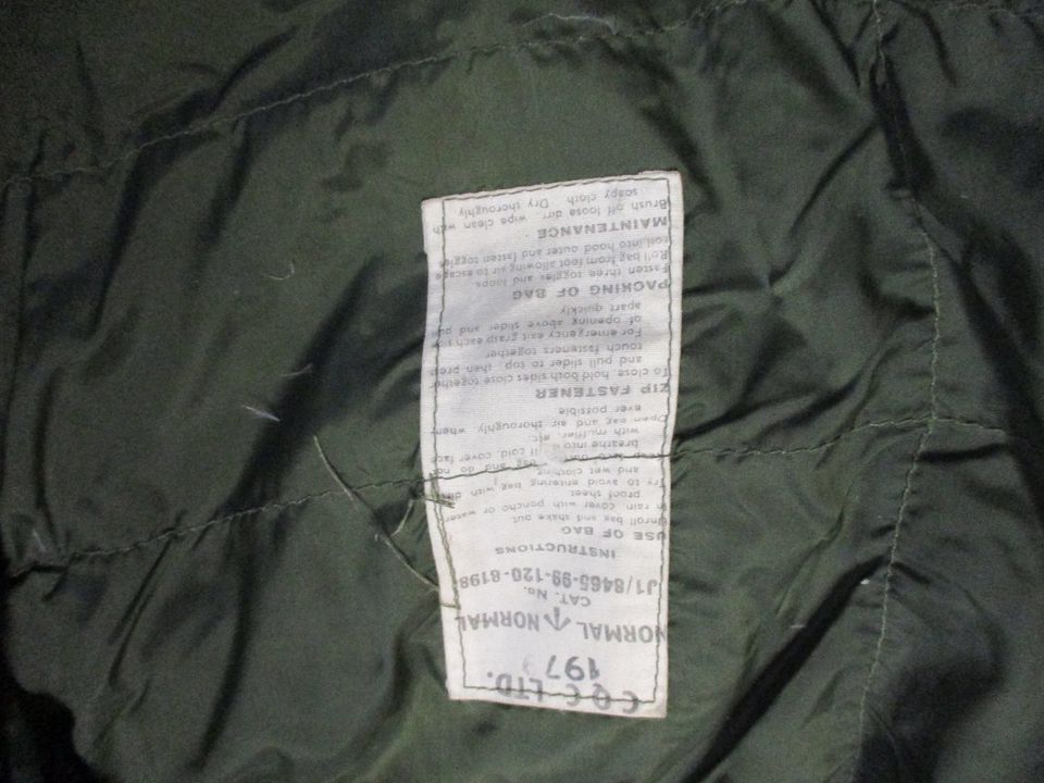 Schlafsack der Britischen Armee. in Hamm