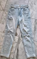 flippige Jeans QUEEN HEARTS Gr. S top Zustand hellblau Duisburg - Rheinhausen Vorschau