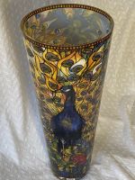 Neu!! Bodenvase Glas Goebel Louis Comfort Tiffany Peacock Pfau Schleswig-Holstein - Harrislee Vorschau