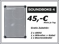 MIETEN: Soundboks 4 Musikbox, Akku-Box, Bluetooth Box  /// Musikanlage /// PA-Anlagen /// Pioneer DJ Controller XDJ RX3, XDJ RR, FLEX 6 GT //// VERLEIH /// RENTAL Friedrichshain-Kreuzberg - Friedrichshain Vorschau