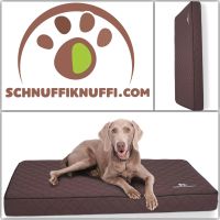 Knuffelwuff Orthopädische Hundematte Juna braun L-XXXL Hessen - Calden Vorschau