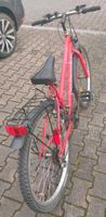 Fahrrad 26 Zoll rot mit Lichter und Gepäckträger Hessen - Dietzenbach Vorschau