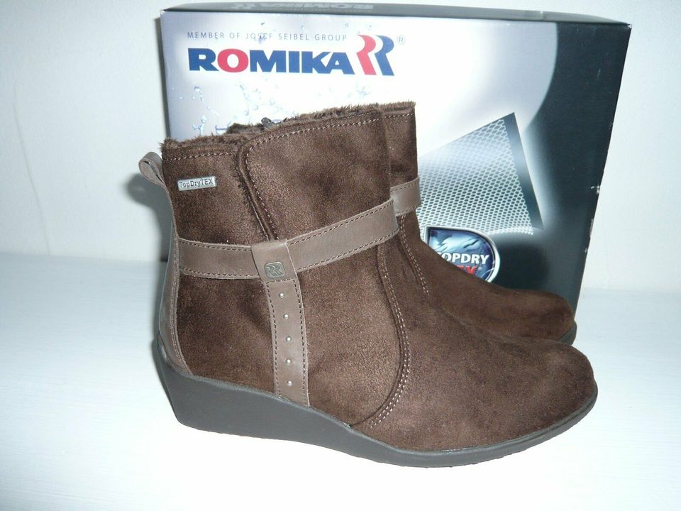 ROMIKA ~ Stiefelette, braun, Gr. 36, Topdrytex, NEU & OVP! in Schaafheim