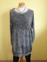 Longtunika grau beige Vintagelook Kleid made in Italy Gr M wieneu Bayern - Landshut Vorschau