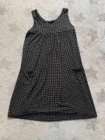 Schwarzes Boho Kleid hängerchen polka dots Punkte bpc Bon Prix 38 Bielefeld - Brackwede Vorschau