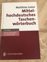 Mittelhochdeutsches Wörterbuch von Lexer Nordrhein-Westfalen - Paderborn Vorschau