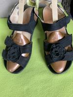 VITAFORM Sandalette Nubukleder Gr 39 Schwarz Hamburg - Bergedorf Vorschau