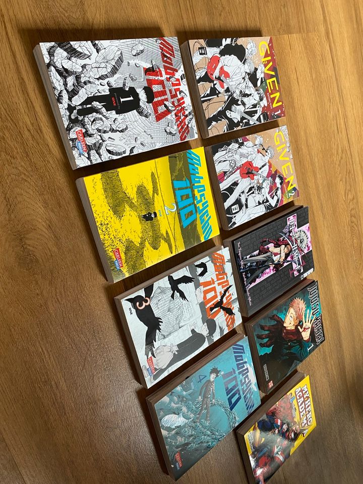 Manga Sammlung Mobpsycho 1-4 Jujutsu Kaisen Given Natsuki Kizu in Bonn