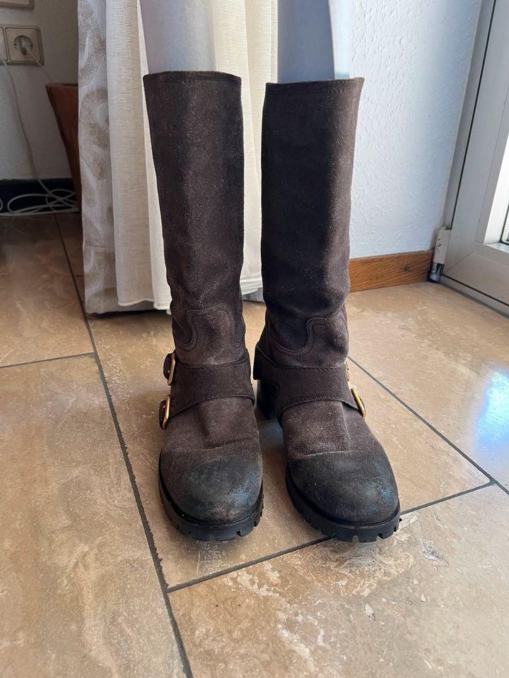 Stiefeletten Prada Gr.36,5 ( passt für 37) in Wiehl