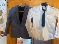 Kommunionoutfit , Blazer, Hemd, Krawatte, Größe 134 Bayern - Ramsthal Vorschau