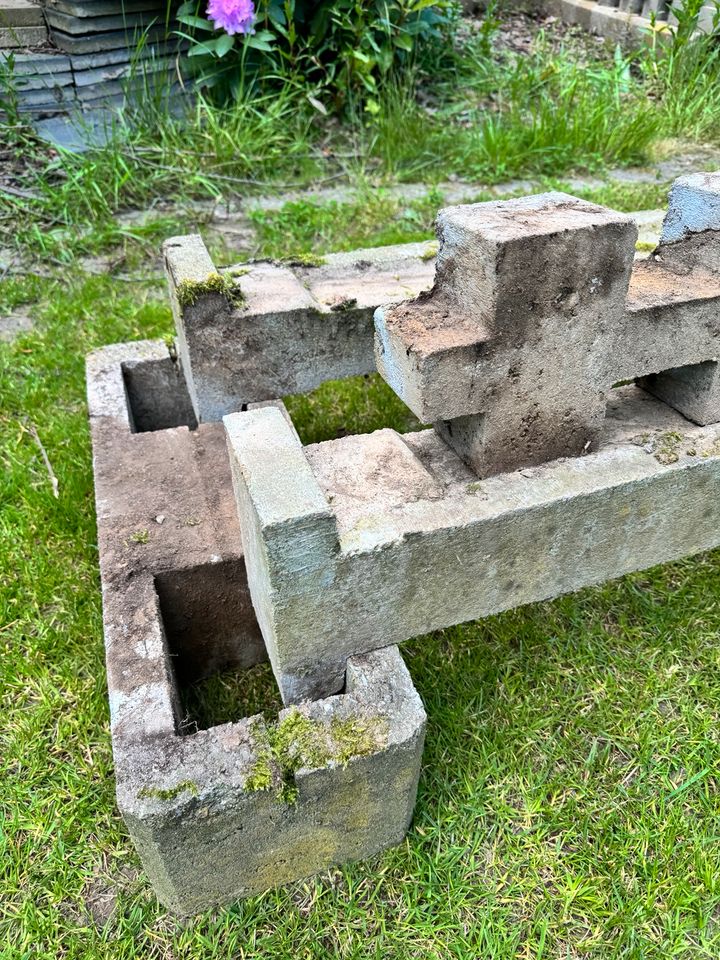 Schallschutz Mauer Steine 27m lang in Lohmar