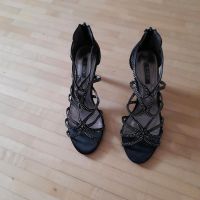 Sandalen Damen.  Größe 37. Schwarz mit Strass Bayern - Strullendorf Vorschau