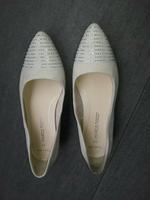 Da-Pumps "Marco Tozzi" Feel me,  Gr. 37, creme-Steinch. neuwertig Baden-Württemberg - Welzheim Vorschau