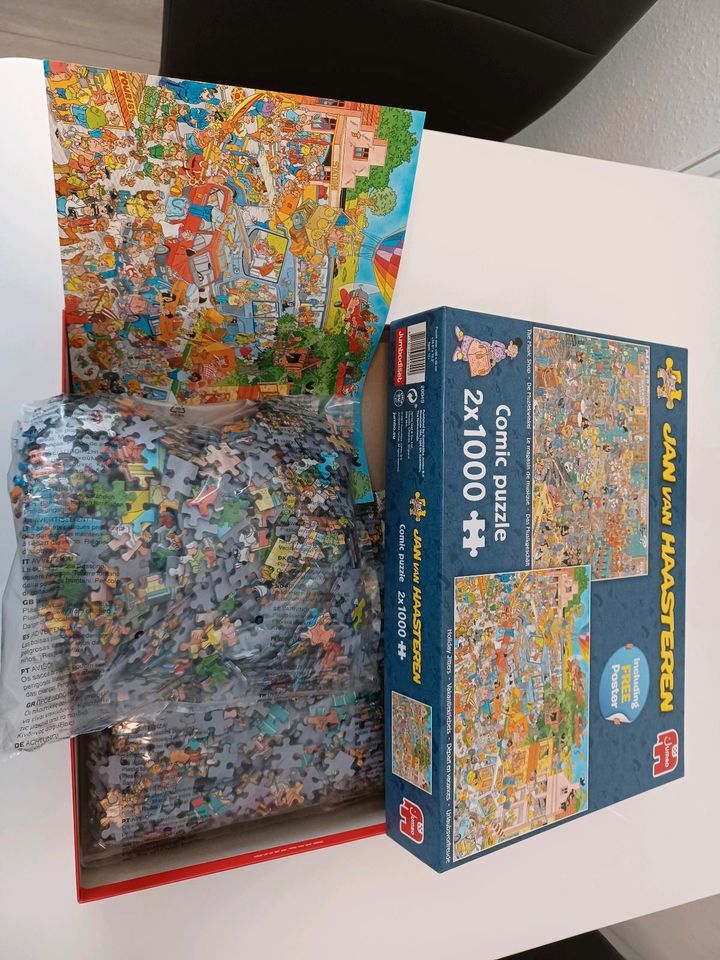 Jan van Haasteren Puzzle 2x1000teile in Bochum