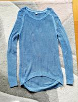 Damen Strickpullover Gr. 40 blau Hessen - Wölfersheim Vorschau