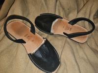 Espadrilles Sandalen  Minorquines , Leder in 42 , Neuwertig. Dithmarschen - Buesum Vorschau