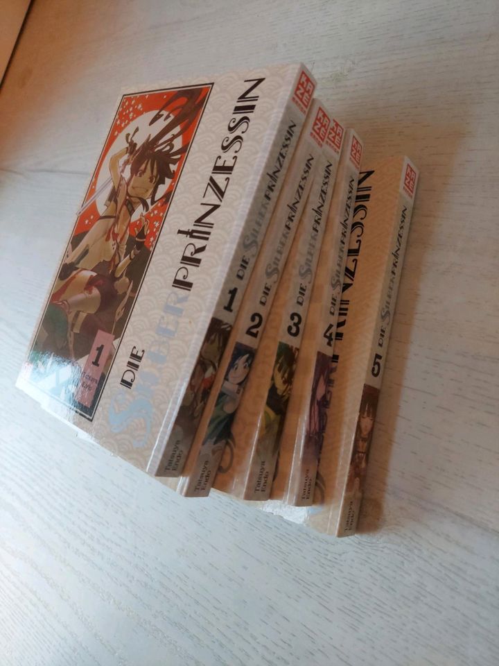 Die Silberprinzessin Manga - vollständig (1 - 5) in Barum
