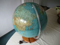 Antik Globus Weltkarte aus Glas mit Licht; Design; 60er 70er Bremen - Horn Vorschau