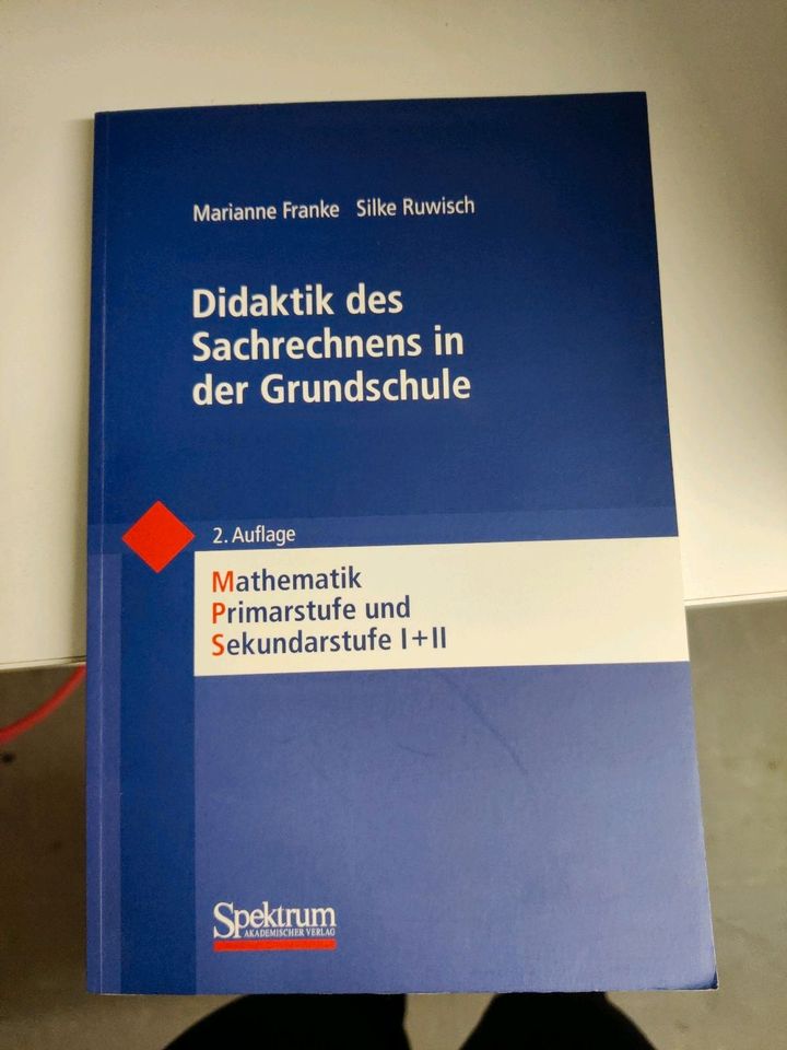 Didaktik des Sachrechnens in der Grundschule Ruwisch Franke Ref in Ahlen