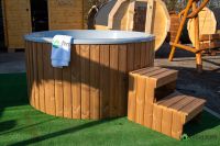 Garten Hot Tub Badezuber Jacuzzi Whirlpool LED-Düsen mit Ofen Berlin - Mitte Vorschau