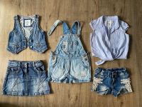 Süßes Jeans-Bekleidungspaket Sommer für Mädchen, Gr. 98/104 Nordrhein-Westfalen - Geilenkirchen Vorschau