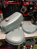 Simson S50/S51 Bananentankset RAL 7000 DDR Tuning Tank Annaberg-Buchholz - Mildenau Vorschau