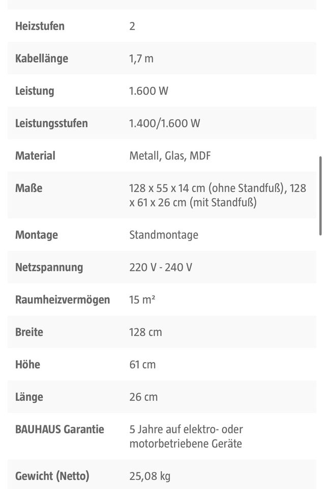 Voltomat HEATING Stand- & Wandkamin Flat in Wiesbaden