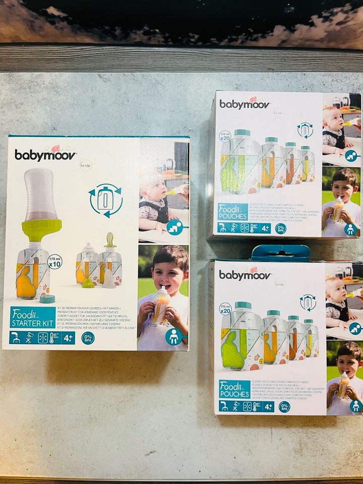 *Babymoov Foodii Starter-Set/ Quetschbeutel* in Bad Lauchstädt