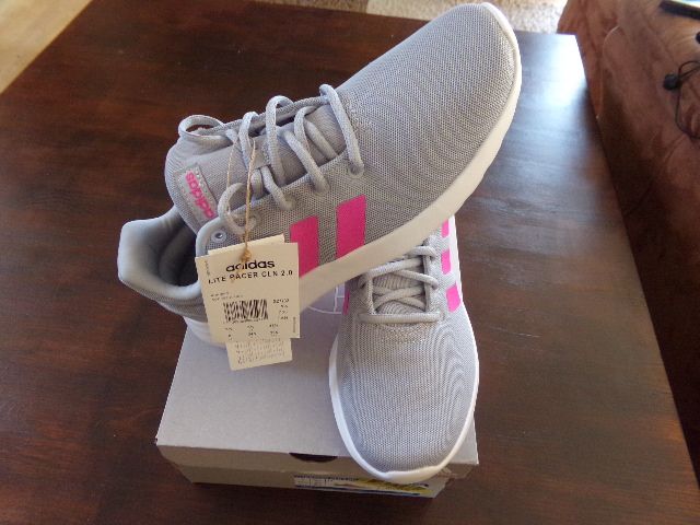 Sportschuhe Turnschuhe Adidas Lite Racer 2.0 grau pink 38 39 NEU in Florstadt