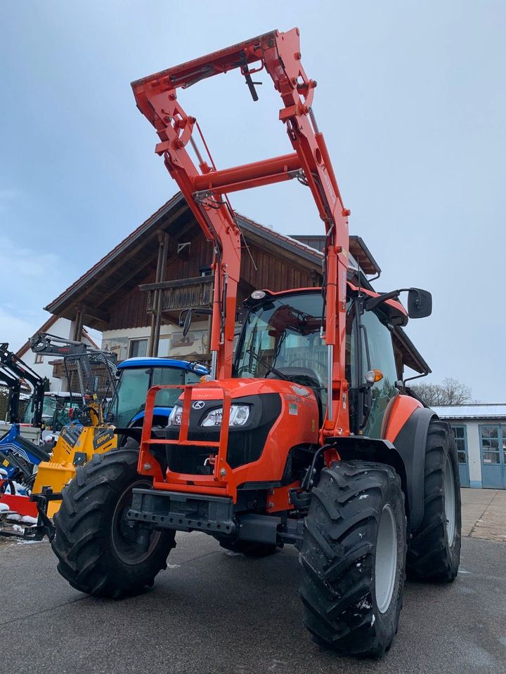 Kubota Allrad Traktor Schlepper M6060 inkl.Frontlader gebraucht in
