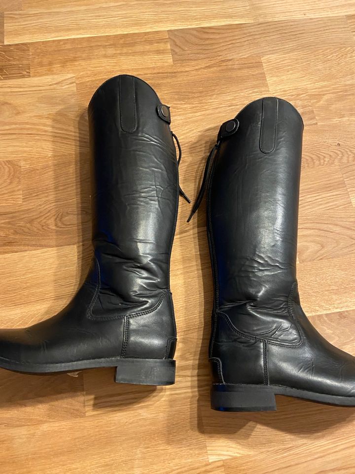 inkl Versand, Reitstiefel, Kinderstiefel, HKM, Größe 34 in Aschersleben