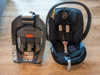 Babyschale Aton 5 inkl. Aton 2 Isofix Base + Spiegel  Fleecedecke Nordrhein-Westfalen - Nordkirchen Vorschau