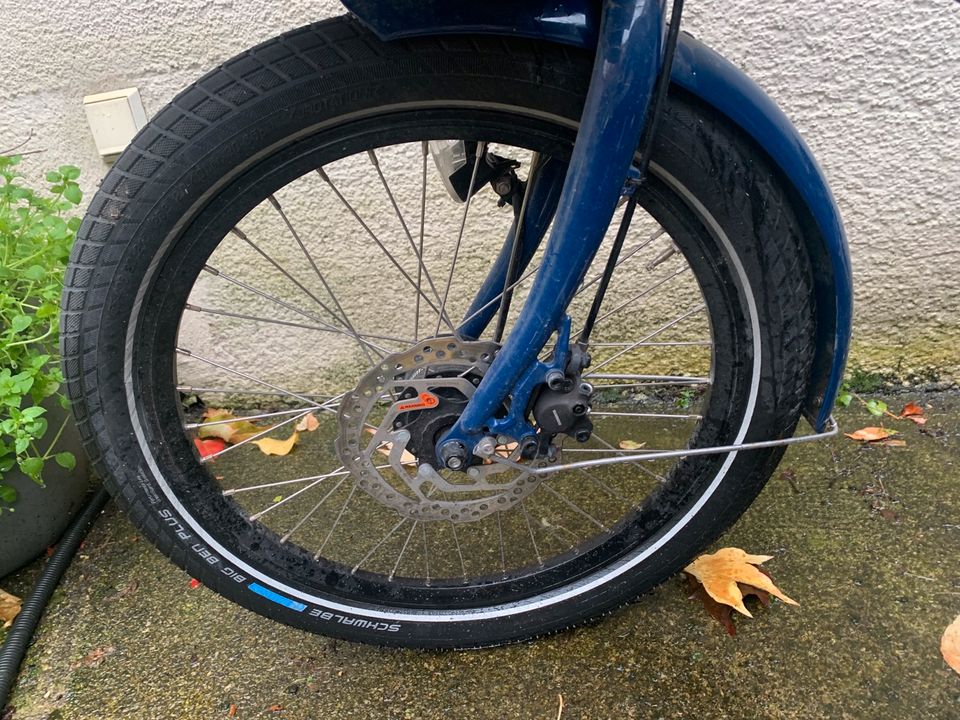 bicicapace justlong Disc long tail blau lastenfahrrad in Augsburg