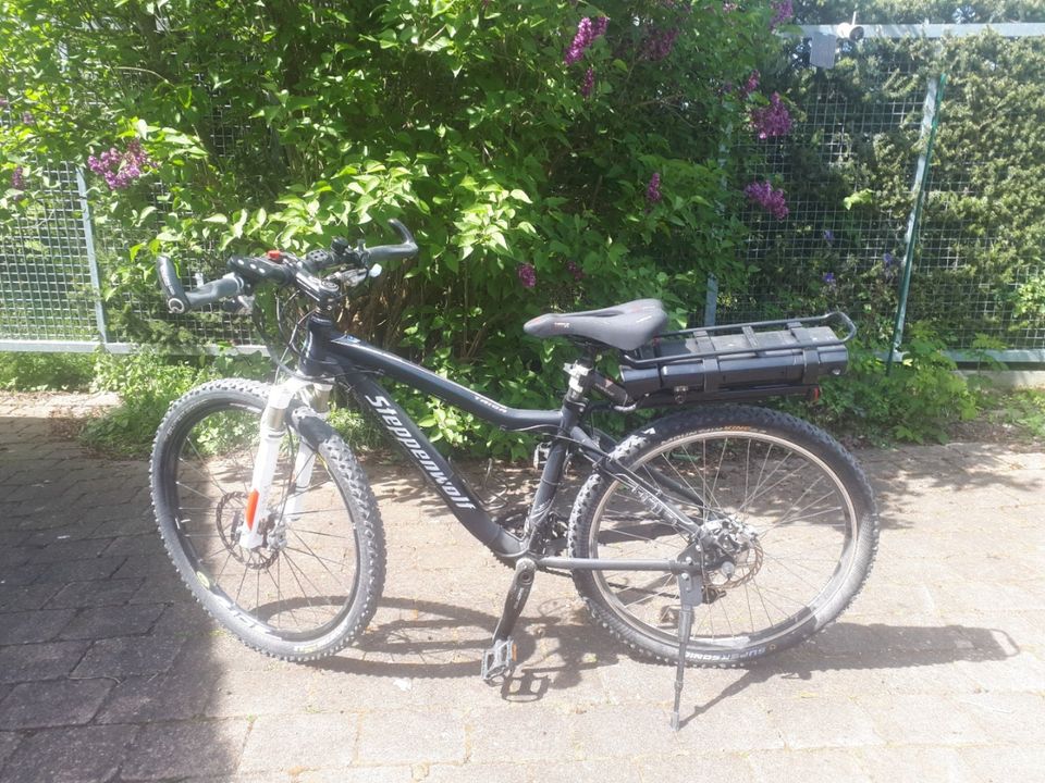 nachgerüstetes mountain e-bike in Sulzberg
