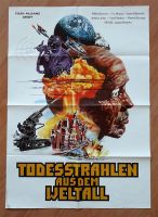 TODESSTRAHLEN AUS DEM WELTALL - Kinoplakat A1 - Gefaltet - 1977 Hessen - Bensheim Vorschau