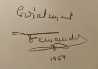 Fernandel (1903-1971) Original Autogramm - Schauspieler Duisburg - Duisburg-Mitte Vorschau