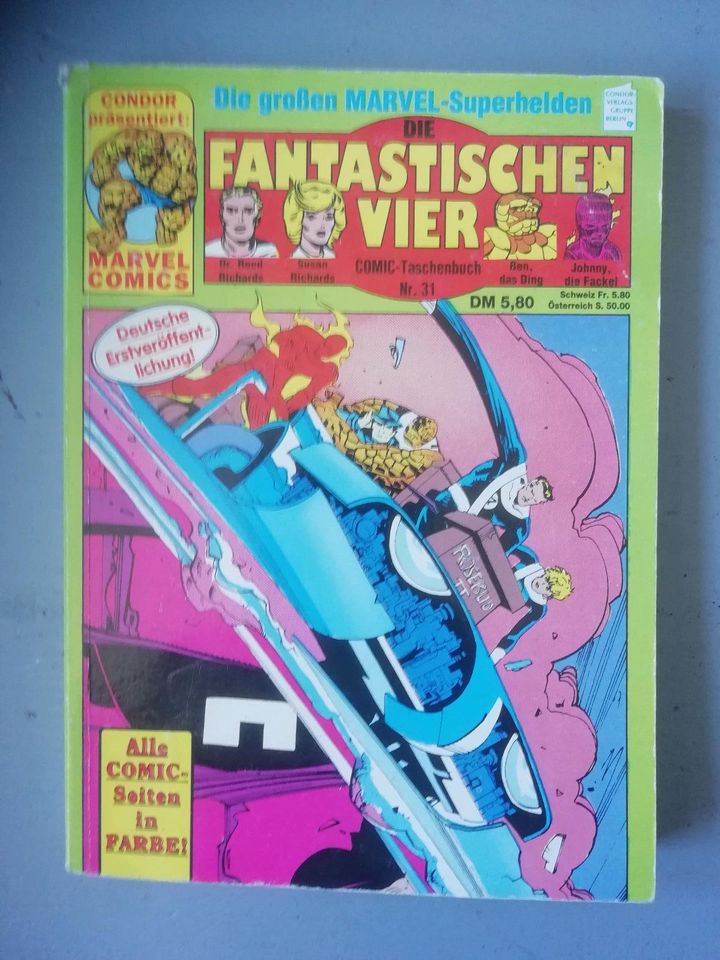 DIVERSE CONDOR MARVEL DIE FANTASTISCHEN VIER COMIC TASCHENBUCH! in Hamburg