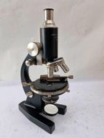 Altes Mikroskop Hertel & Reuss in Holztransportbox + Zubehör Saarland - Heusweiler Vorschau