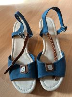 Sandalen blau Keilabsatz Graceland Mülheim - Köln Flittard Vorschau