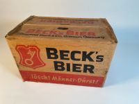 Beck’s Bier Karton 1975 Dachbodenfund Eimsbüttel - Hamburg Stellingen Vorschau