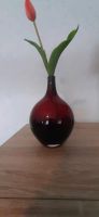 Rote Glas Blumenvase 20cm hoch Essen-West - Holsterhausen Vorschau