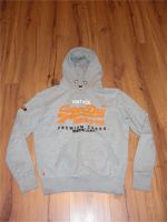 Schöner grauer Hoodie von Superdry in der Größe S Niedersachsen - Bad Zwischenahn Vorschau