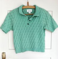 Retro Strick Shirt Baumwolle XS Polo Strickoberteil Vintage Berlin - Charlottenburg Vorschau