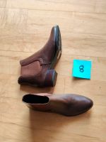 Leder Stiefelette in braun Gr. 38 Bayern - Schwaig Vorschau