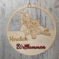 Türschild Haustier personalisiert Schild Familie Hund Katze Niedersachsen - Tülau Vorschau